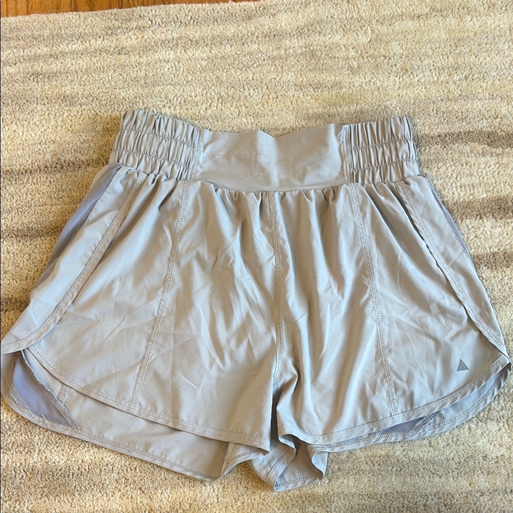 Women's Gray Athletic Shorts